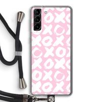 XOXO: Samsung Galaxy S21 Plus Transparant Hoesje met koord