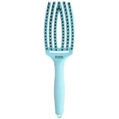 Olivia Garden Fingerbrush Boar & Nylon Blue Sky Olivia Garden Fingerbrush Boar & Nylon Blue Sky