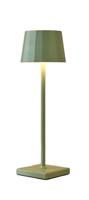Tafellamp oplaadbaar Wouter salie groen