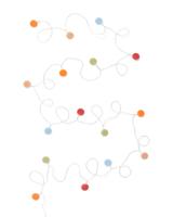 HEMA Lichtsnoer solar 8.95m met 18 lampjes kleur voor buiten