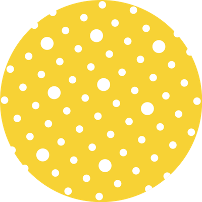 Stip vinyl tapijt geel