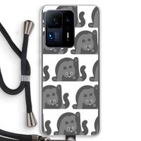Cats: Xiaomi Mi Mix 4 Transparant Hoesje met koord