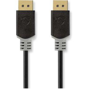 DisplayPort-Kabel | DisplayPort Male | DisplayPort Male | 8K@60Hz | Verguld | 2.00 m | Rond | PVC |