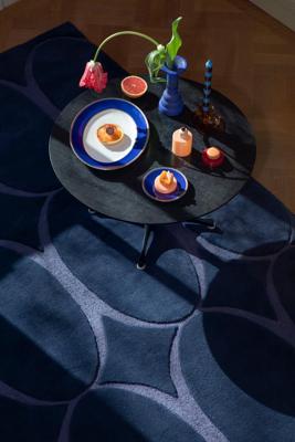 Wedgwood - Wedgewood Renaissance Blue 039008 - 120x180 cm Vloerkleed