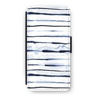 Ink Stripes: iPhone 12 Flip Hoesje