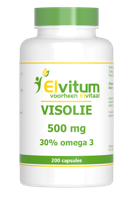 Elvitum Visolie 500mg Capsules