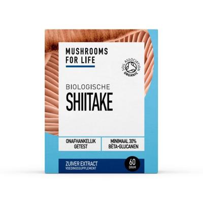 Mushrooms F Life Shiitake poeder bio
