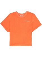 Sporty & Rich t-shirt en coton à logo brodé - Orange