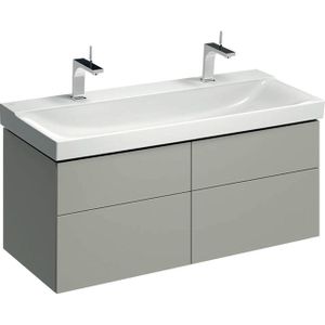 Geberit Xeno2 wastafelonderkast 4 laden 117,4x46,2cm greige 500518001