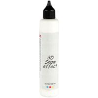Creativ Company 3d sneeuw pasta, wit, 100 ml/ 1 fles