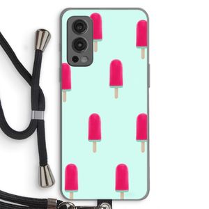 Waterijsje: OnePlus Nord 2 5G Transparant Hoesje met koord