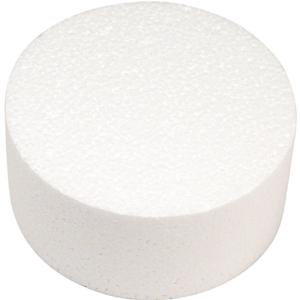 Piepschuim vormen ronde schijf/schijven - D10 x H4 cm - knutselen materiaal - zelf decoreren