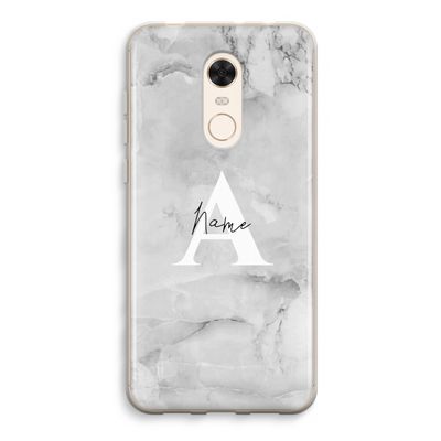 Ivory Marble: Xiaomi Redmi 5 Transparant Hoesje
