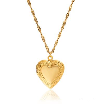 Hartjes Medaillon Ketting