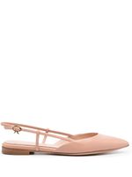 Gianvito Rossi ballerines Ribbon Sling 05 à bride - Tons neutres - thumbnail