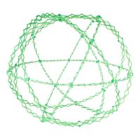 Uitrekbare megabal 28cm tot 100cm