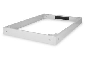 Digitus DN-19 PLINTH-8/12-N1 19 inch Sokkel voor patchkast Geschikt voor kastdiepte: 1200 mm Grijs-wit (RAL 7035)