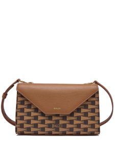 Bally sac à bandoulière à imprimé Pennant - Marron