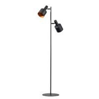 ETH Sledge Vloerlamp 2x E27 Zwart