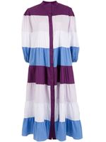 Olympiah robe-chemise à rayures - Multicolore