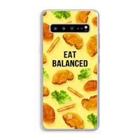 Eat Balanced: Samsung Galaxy S10 5G Transparant Hoesje