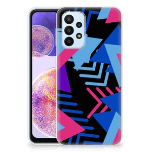 Samsung Galaxy A23 TPU Hoesje Funky Triangle