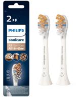Philips A3 Premium All-in-One HX9092/10 2x Witte sonische opzetborstels - thumbnail