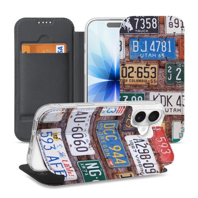 Smart Cover Hoesje Apple iPhone 17 Kentekenplaten