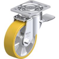Blickle LH-ALTH 160K-ST Zwenkwiel met rem Wieldiameter: 160 mm Draagvermogen (max.): 750 kg 1 stuk(s)