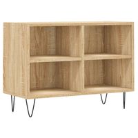 The Living Store TV-meubel X - TV-kast - 69.5 x 30 x 50 cm - Sonoma eiken