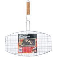 Barbecue Collection  braadrooster ovaal 45 x 25 cm - Grill rooster - BBQ accessoires en toebehoren   - - thumbnail