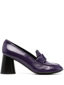 Halmanera ACE03 70mm leather pumps - Violet