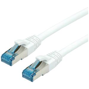 VALUE Patchkabel Kat.6A (Class EA) S/FTP (PiMF), LSOH, wit, 20 m