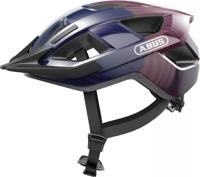 Abus helm aduro 3.0 led purple waves m 52-58cm