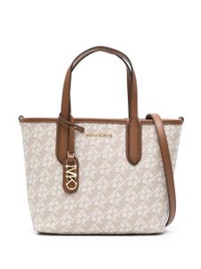 Michael Michael Kors sac à main Eliza à motif monogrammé - Tons neutres