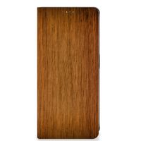 OnePlus Nord CE 3 Lite Book Wallet Case Donker Hout - thumbnail