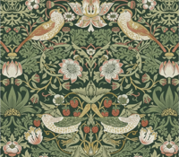 Behang vogels morris stijl vogel