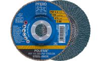 PFERD 67666115 PFF 115 Z 60 PSF STEELOX Lamellenschijf Diameter 115 mm Boordiameter 22.23 mm RVS, Staal 10 stuk(s)