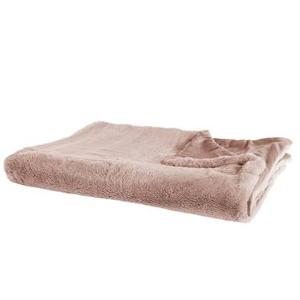 Beliani - CHAAB - Plaid - Roze - 150 x 200 cm - Polyester