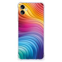 Shockproof Case voor Samsung Galaxy A05 Regenboog - thumbnail