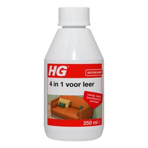 HG 4 in 1 voor leer 250 ml