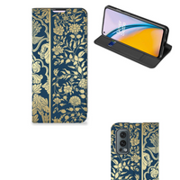 OnePlus Nord 2 5G Smart Cover Beige Flowers