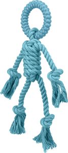 Trixie hondenspeelgoed touwfiguur polyester / tpr (26 CM)
