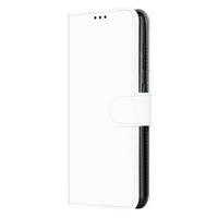 Book Case Telefoonhoesje voor de Nokia G21 | G11 Wit met Pasjeshouder