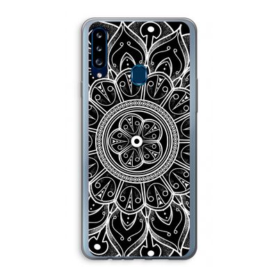 Roses Are Red: Samsung Galaxy A20s Transparant Hoesje