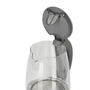 Adler AD 1286 waterkoker 2 l 2200 W Grijs, Transparant