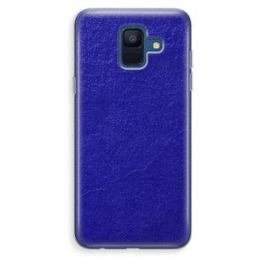 Majorelle Blue: Samsung Galaxy A6 (2018) Transparant Hoesje