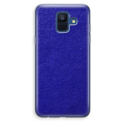 Majorelle Blue: Samsung Galaxy A6 (2018) Transparant Hoesje