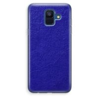 Majorelle Blue: Samsung Galaxy A6 (2018) Transparant Hoesje
