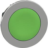 Schneider Electric ZB4FA3 ZB4FA3 Plat, Terugstelbaar (Ø) 30.5 mm Zonder markering Chroom, Groen 1 stuk(s)